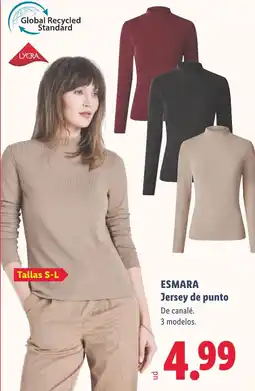 Lidl Esmara jersey de punto oferta