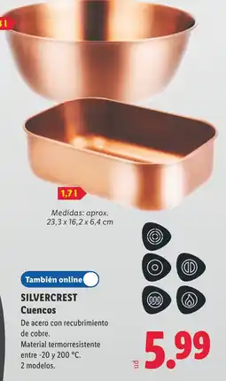 Lidl Silvercrest cuencos oferta