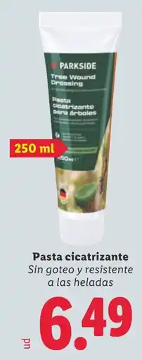 Lidl Parkside pasta cicatrizante para árboles oferta