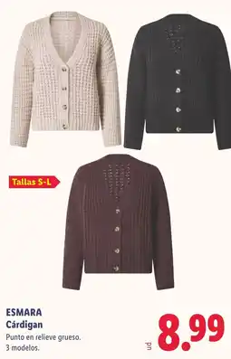 Lidl Esmara Cárdigan oferta