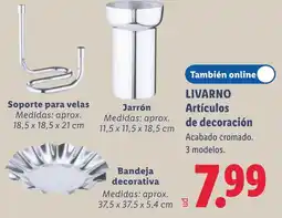 Lidl Livarno Artículos de decoración oferta