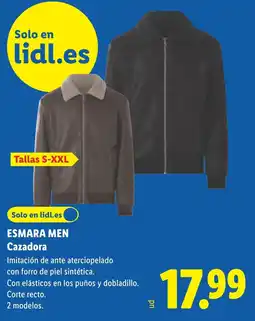 Lidl Esmara Men Cazadora oferta