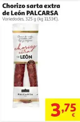 Alcampo Palcarsa chorizo extra de león oferta