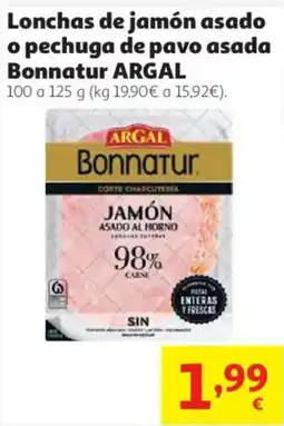 Alcampo Bonnatur jamón asado al horno oferta