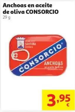Alcampo Consorcio anchoas en aceite de oliva oferta