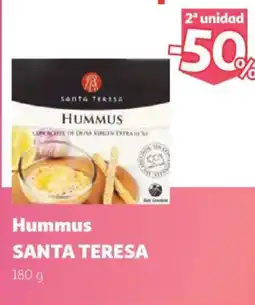 Alcampo Santa teresa hummus oferta