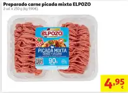 Alcampo elpozo preparado carne picada mixta oferta