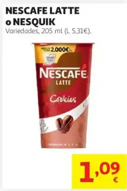 Alcampo nescafe latte oferta