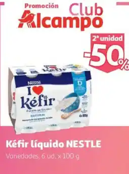 Alcampo Nestle kéfir líquido oferta