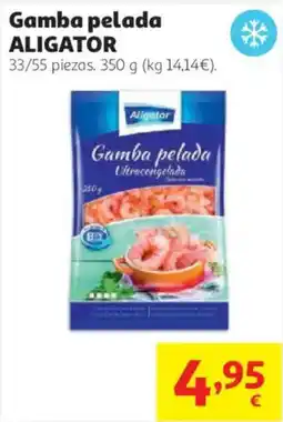 Alcampo Aligator gamba pelada oferta