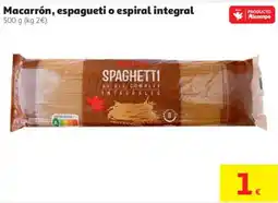 Alcampo Muchan spaghetti oferta