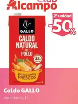 Alcampo Gallo caldo oferta