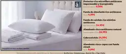 Alcampo a actual Protector rizo microfibra antiácaros impermeable y transpirable oferta