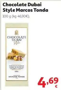 Alcampo Chocolate Dubai Style Marcos Tonda oferta