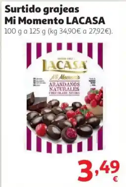 Alcampo Lacasa mi momento arándanos naturales chocolate negro oferta
