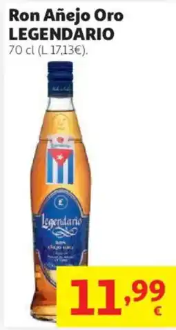 Alcampo Ron Añejo Oro Legendario oferta