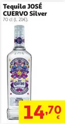Alcampo Tequila José Cuervo Silver oferta