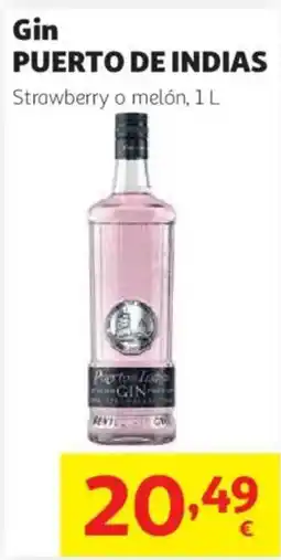 Alcampo Puerto de Indias gin oferta