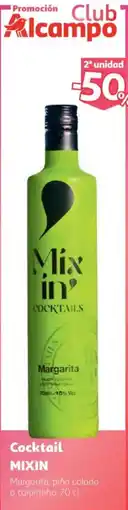 Alcampo Mix in' cocktails oferta
