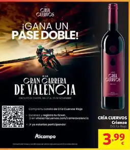 Alcampo Cria Cuervos Crianza oferta