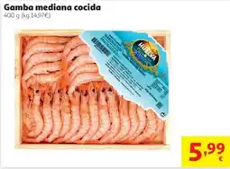 Alcampo Huella gamba mediana cocida oferta