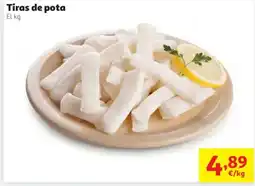 Alcampo Tiras de pota oferta