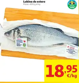 Alcampo Auchan lubina de estero oferta