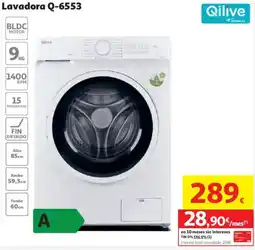 Alcampo Qilive lavadora q-6553 oferta