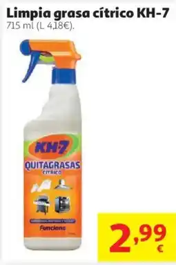 Alcampo kh7 quit grasas cítrico oferta