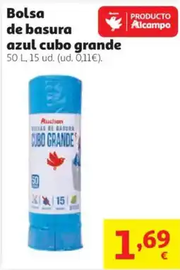 Alcampo Auchan bolsas de basura cubo grande oferta