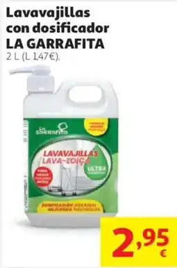 Alcampo La Garrafita lavavajillas lava-loiga oferta