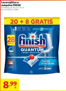 Alcampo Finish lavavajillas oferta