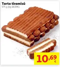 Alcampo Tarta tiramisú oferta