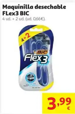 Alcampo Bic flex3 oferta