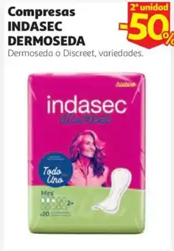 Alcampo Indasec Dermosedera compresas oferta