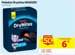 Alcampo Huggies DryNites Pyjama Pants oferta