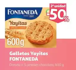 Alcampo Fontaneda galletas yayitas oferta