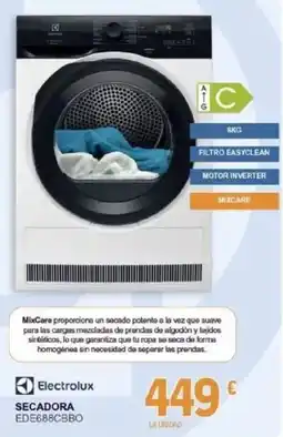 E.Leclerc Electrolux secadora ede688cbbo oferta
