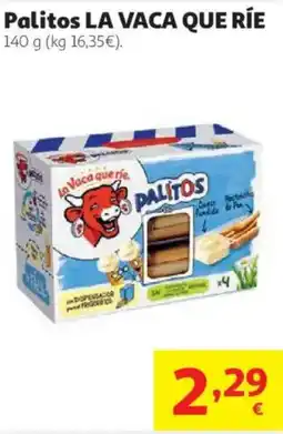 Alcampo La Vaca Que Ríe palitos oferta