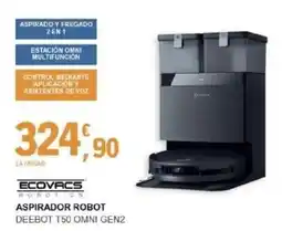 E.Leclerc ecovacs robotics aspirador robot deebot t50 omni gen2 oferta