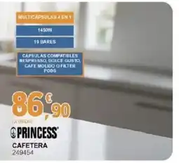 E.Leclerc Princess cafetera oferta