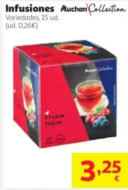 Alcampo Auchan Collection Infusiones oferta