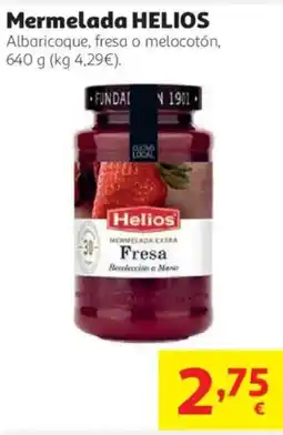 Alcampo Helios mermelada extra fresa oferta