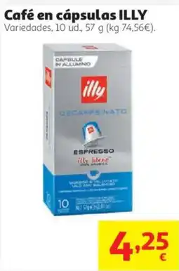 Alcampo illy café en cápsulas oferta