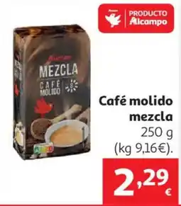 Alcampo Ruchan café molido mezcla oferta