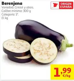 Alcampo Berenjena oferta