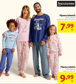 Alcampo Inextenso Pijama infantil oferta