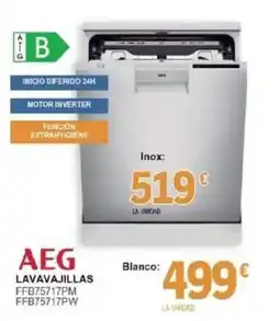 E.Leclerc AEG lavavajillas FFB75717PM FFB75717PW oferta
