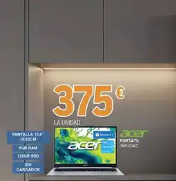 E.Leclerc acer portátil 36p-c94z oferta