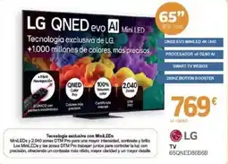 E.Leclerc LG QNED evo AI Mini LED oferta